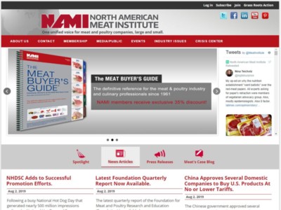 North American Meat Institute Challenging California Prop 12