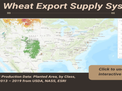 U.S. Wheat Associates Launches Interactive Wheat Export Supply System Map