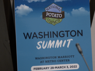 Standing Up for Potatoes on Capitol Hill