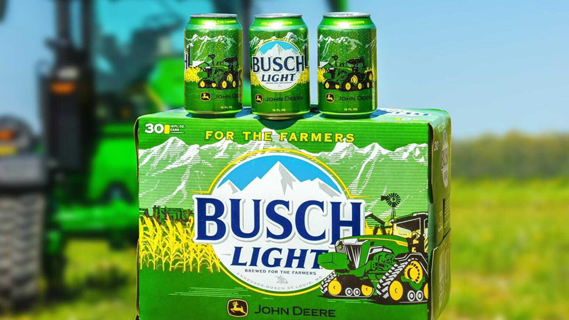 Busch Light and John Deere Team Up to Support American Farmers