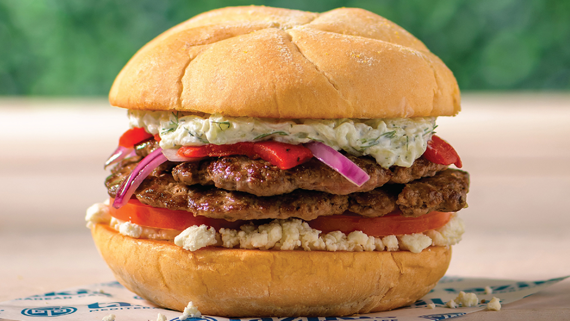 American Lamb Board Partners with Taziki’s to Launch 100% American Lamb Burger Promotion