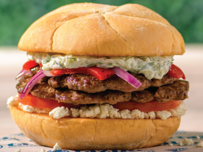 American Lamb Board Partners with Taziki’s to Launch 100% American Lamb Burger Promotion