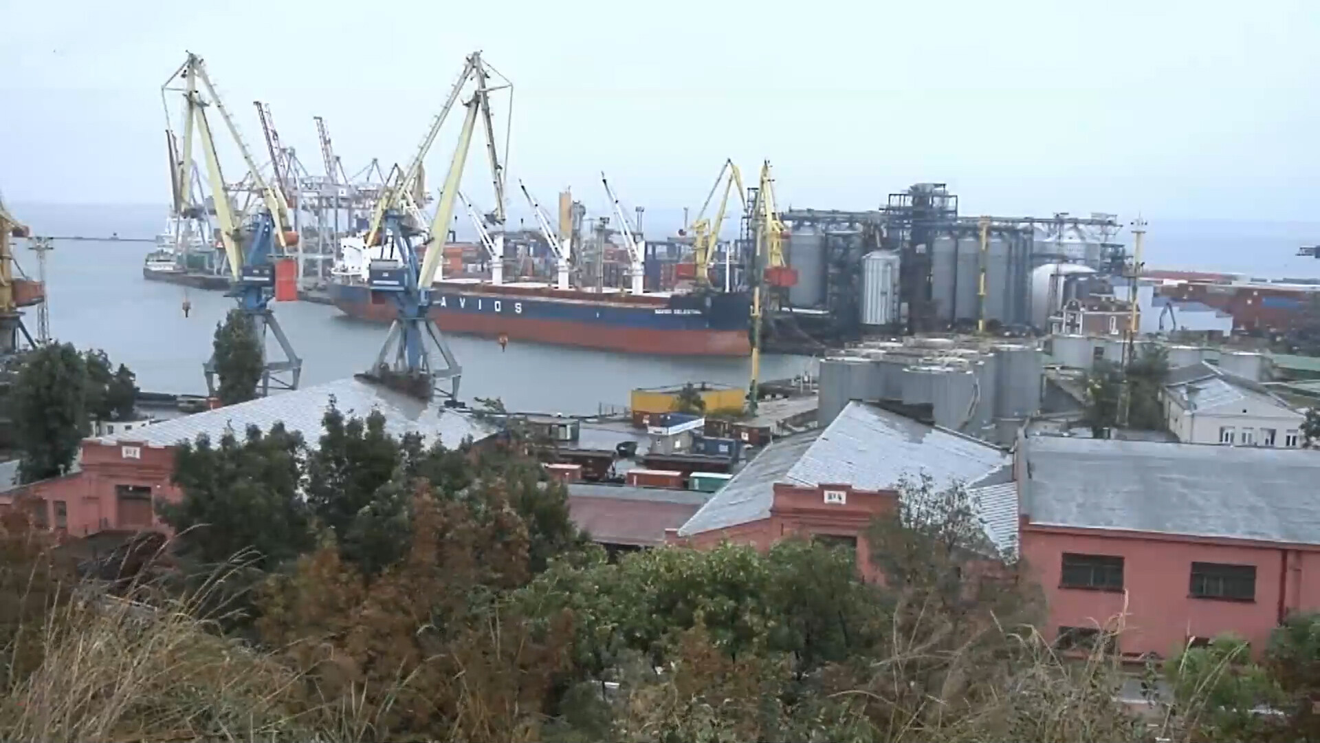 Ukraine Grain Ship Leaves Odesa Port