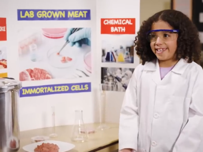 New National Television Ad 'Exposes the Realities' of Lab-Grown Meat