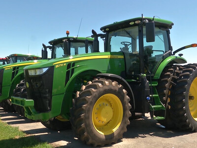 July Four-Wheel Drive Tractor Sales Increase