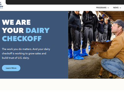 New Website Strengthens Value of Dairy Checkoff