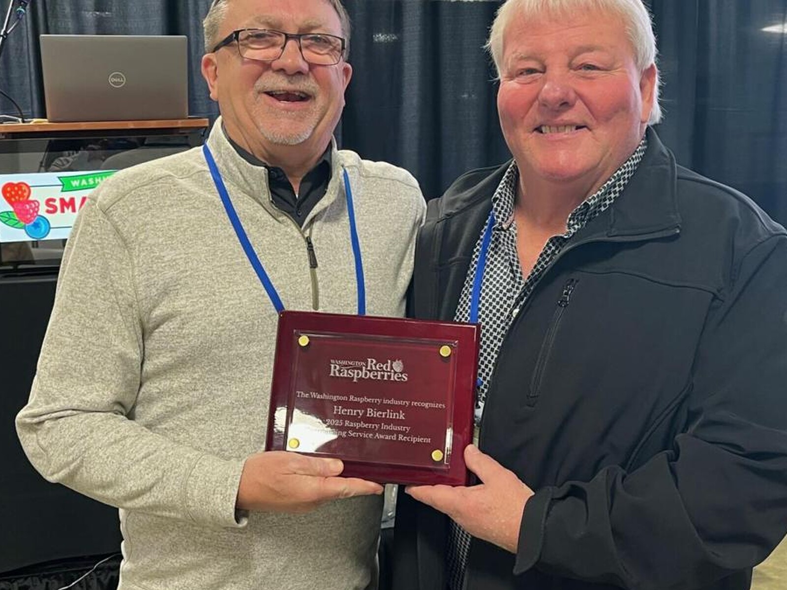 Raspberry Industry Service Award or 2025