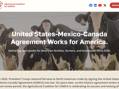 Agriculture Groups Join Forces to Call for USMCA Renewal