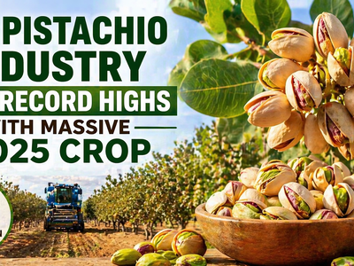 U.S. Pistachio Industry Hits Record Highs with Massive 2025 Crop