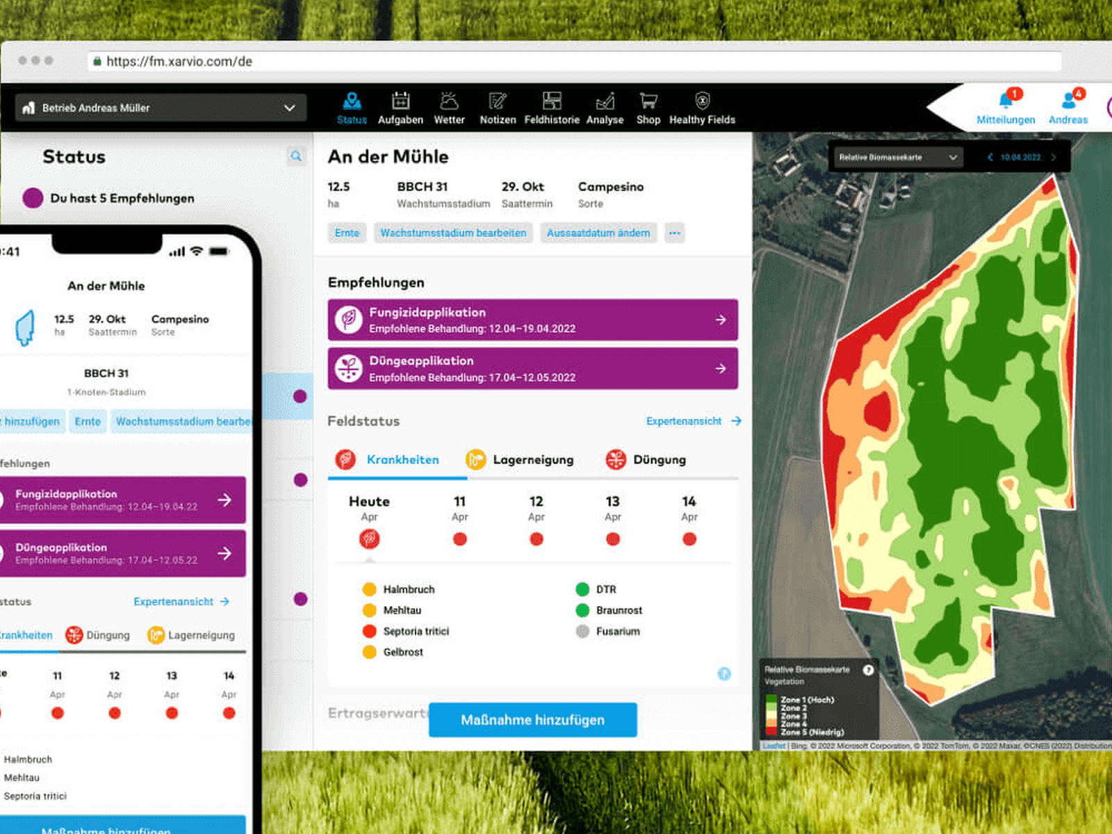 BASF xarvio FIELD MANAGER